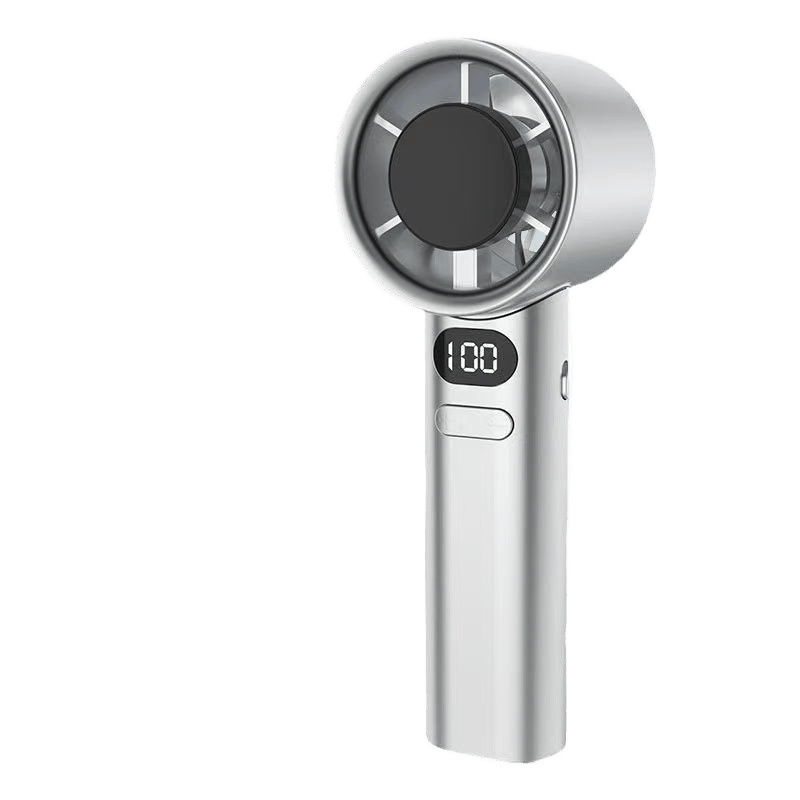 Nuevo mini ventilador de alta velocidad de mano, turbina portátil, gran viento, 20 velocidades, suministro de ventilador pequeño de violencia de mano al aire libre