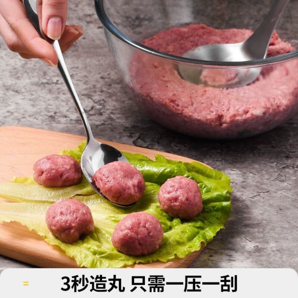 Прибор для формирования мясных шариков, форма-пресс для лепки, кухонный инструмент для домашних котлет/крокетов из нержавеющей стали