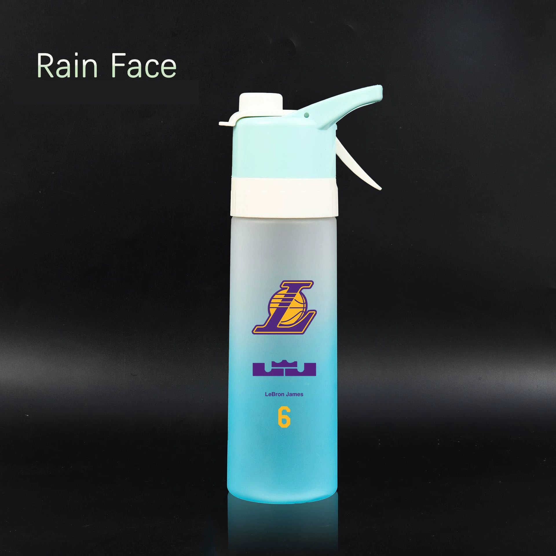 Sports bottle, big capacious basketball high quality spray for men and women