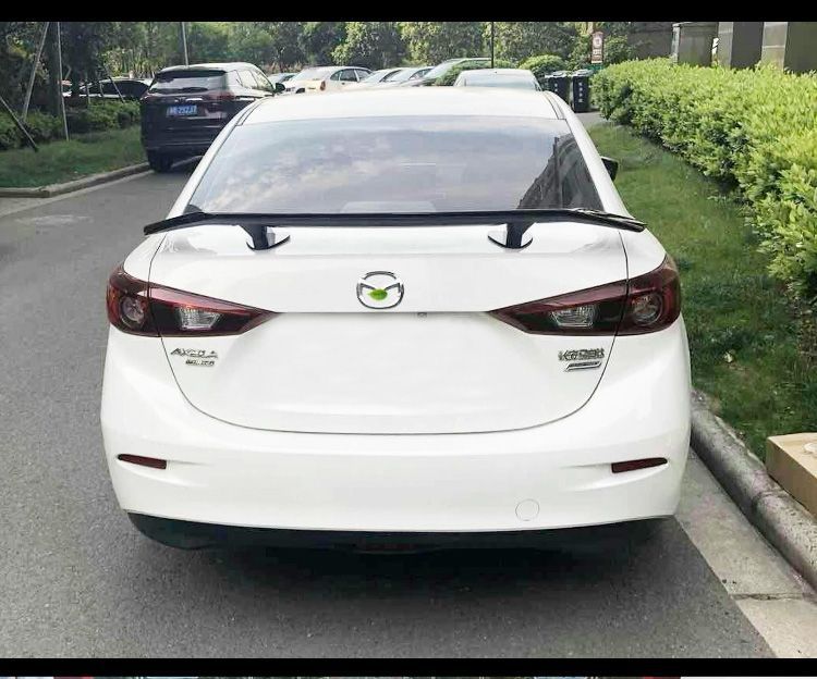 Suitable for Sanxiang Car Modification GM Tenth Civic MG Bluebird Leading Sports Punch-free sports car Rear Wing