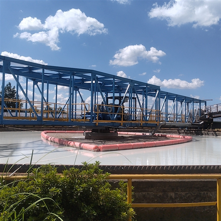 红沿河核电站厂拦污网浮标 水上工程拦漂排浮桶设计方案