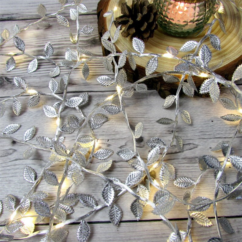 Simulated silver leaf