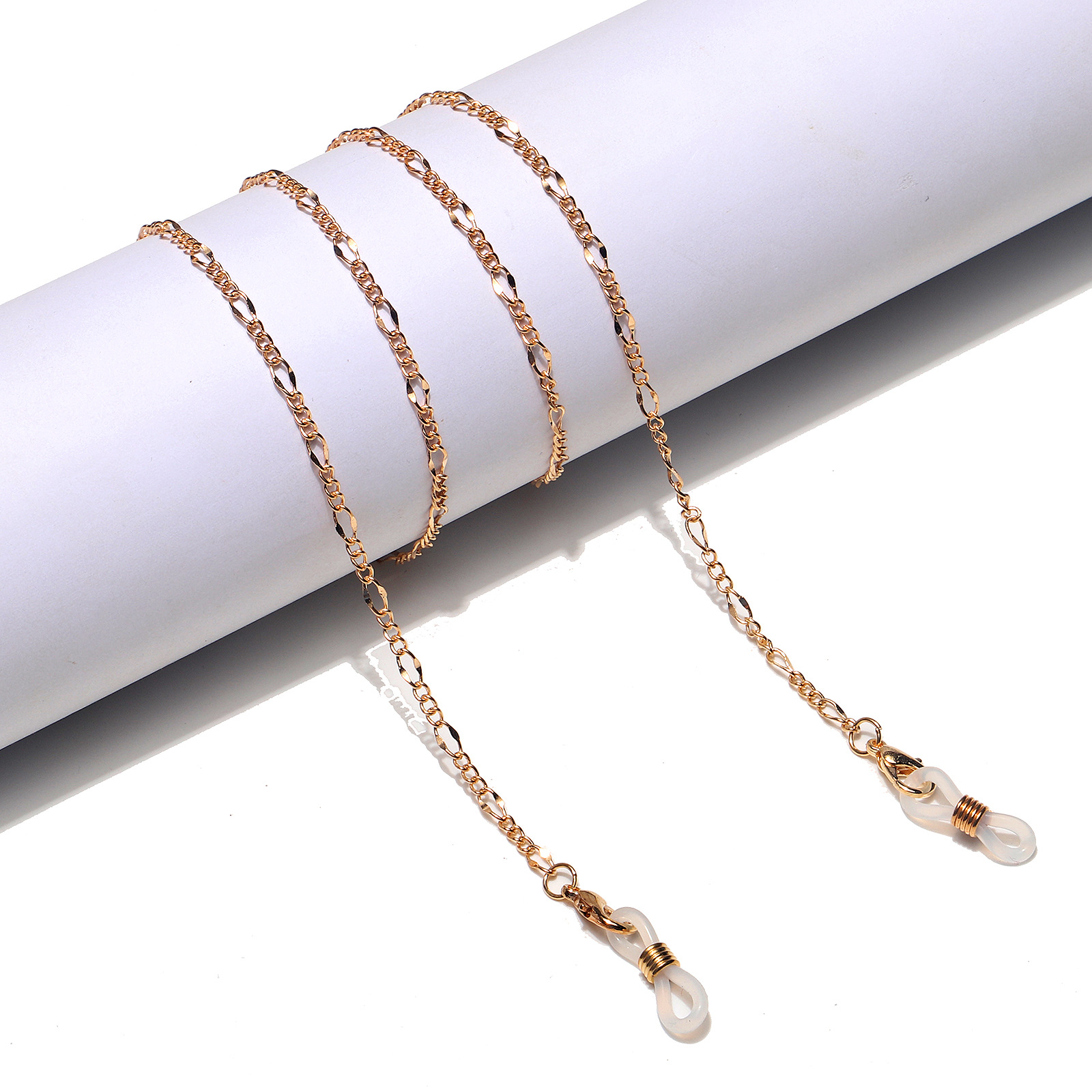 20g Weight Metal Material Fashion Simple Color Retention Golden Metal Glasses Chain 11