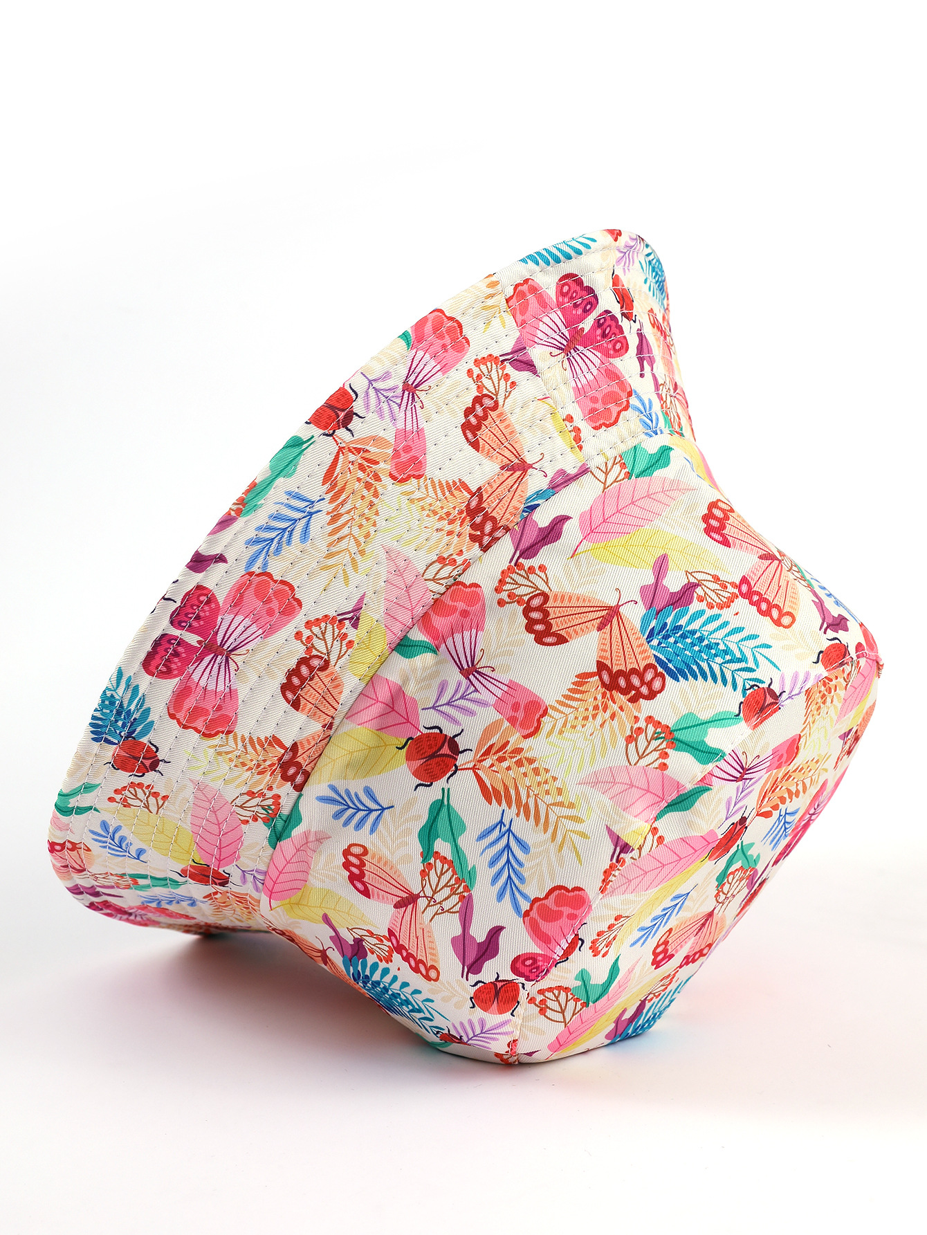 Flor pescador sombrero femenino primavera y verano estilo coreano todo partido estilo japonés viaje sol sombrero Cuenca sombrero plegable