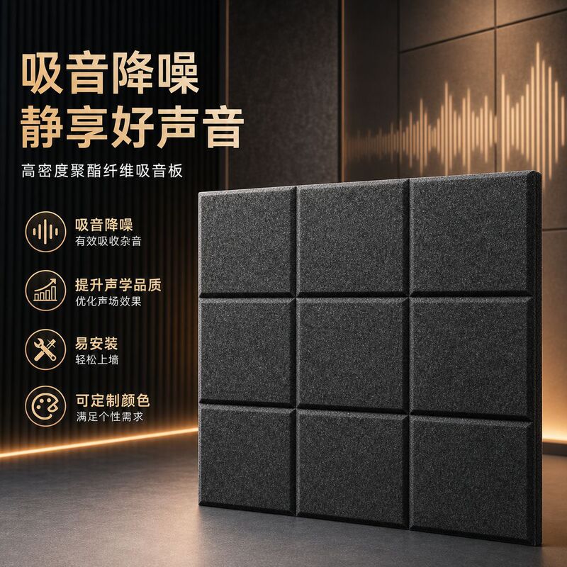 Manufacturer Customized Felt Soundproofing Panels, Self-Adhesive Wall Sound-Absorbing Panels, Noise Reduction and Sound Elimination Panels for Home Theaters and Ktvs Manufacturer Customized Felt Soundproofing Panels, Self-Adhesive Wall Sound-Absorbing Panels, Noise Reduction and Sound Elimination Panels for Home Theaters and Ktvs