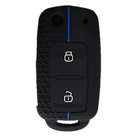 Подходит для пикапа Amarok Passat Jetta Polo силиконовый чехол для ключей с застежкой на пульте дистанционного управления для гольфа