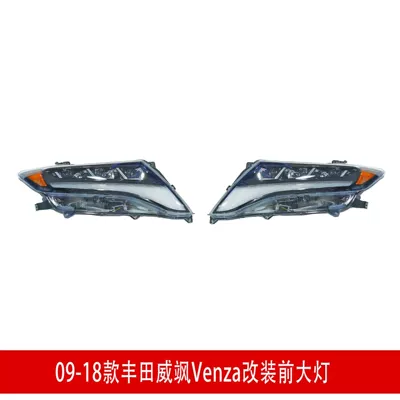 Big Surrounded Venza Gt850 Modified Front - 09-18-toyota-venza-gt850-restoration-headlights