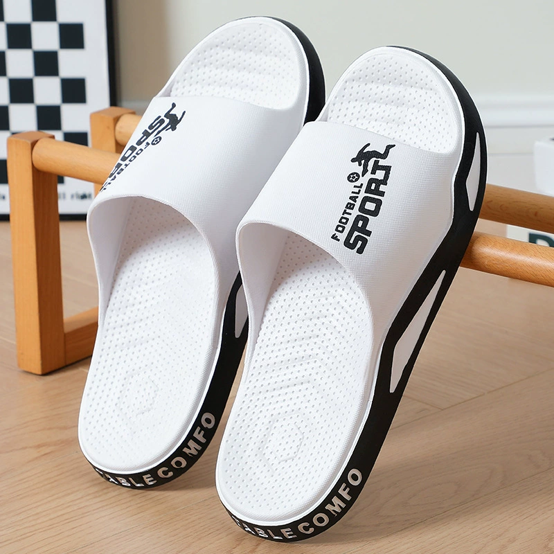 2025 новые летние мужские модные шлепанцы с цветовым сочетанием, стильные мягкие домашние сандалии с износостойкой подошвой для мужчин