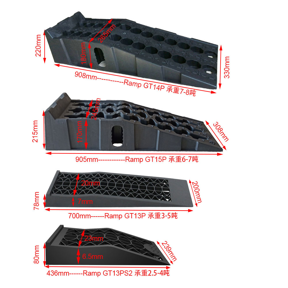 Envío gratuito de reparación de automóviles rampa hidráulica Jack reemplazo de neumáticos de coche elevación/cambio de aceite rampa