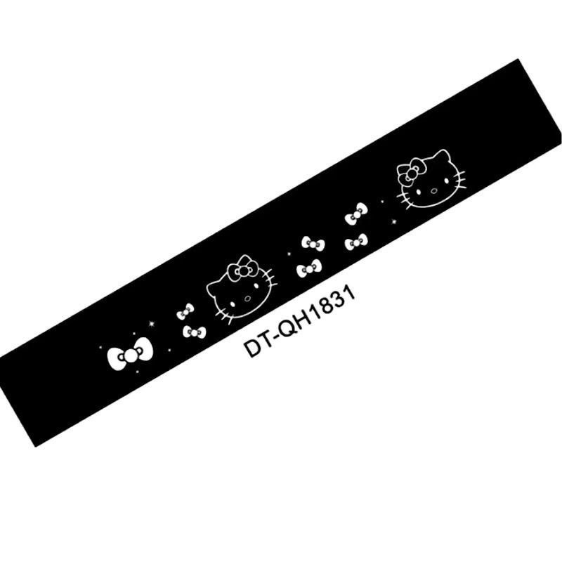 Pegatinas de automóviles para triciclos eléctricos para cuatro ruedas para brilla delantera pegatinas de protección solar delantera y trasera pegatinas de decoración de pantalla solar de dibujos animados de vidrio