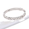 He Cheng's cross -border selling love hollow rim ring popular exquisite jewelry manufacturers direct supply