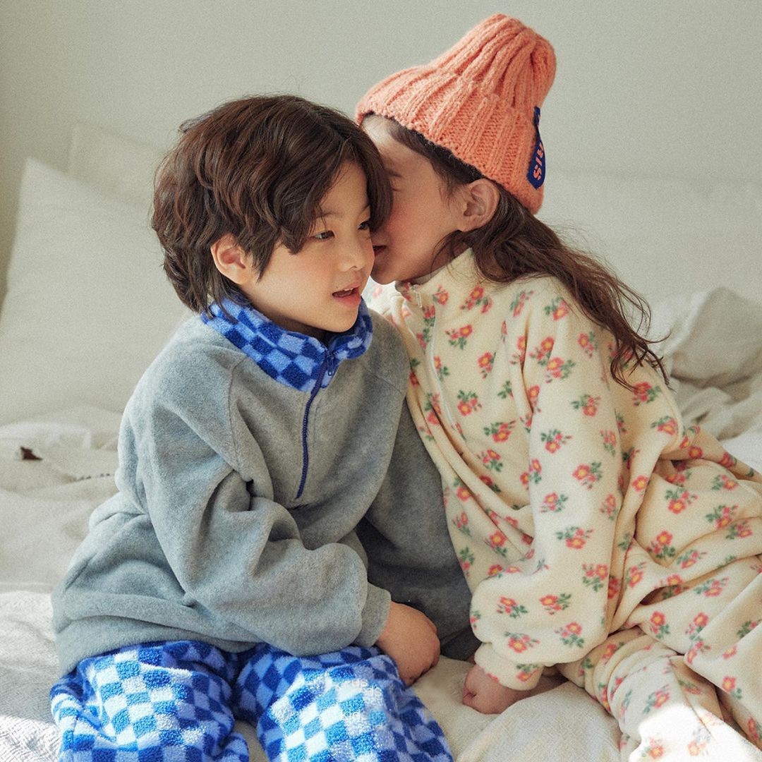Winter, Spring, Autumn Season Girl'S, Unisex, Boy'S Gender Casual Flower Cotton Fleece Girls Clothing Sets