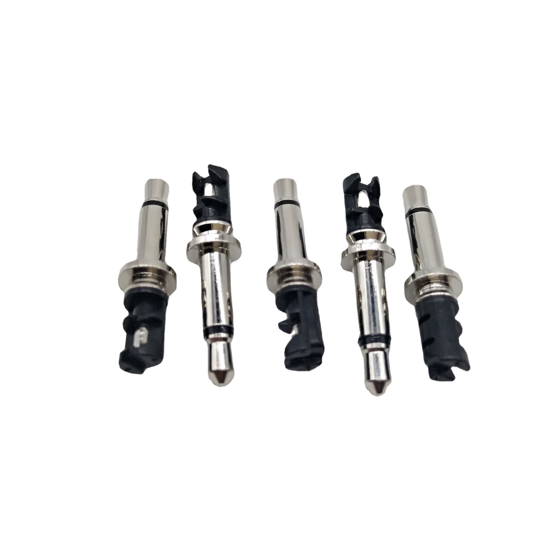 DC2.5单声插头DC2.5*6.0单音镀镍冲盘耳机插针音频AUX高导镀镍
