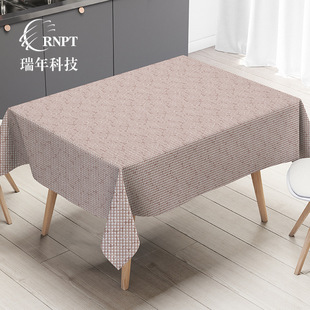 Factory direct wholesale simple elegant petals table cloth desk table cloth waterproof and oil-proof PVC table cloth