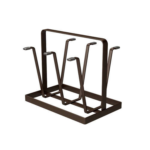 Steel Square Cup Stand Nordic Water Glass Drain Rack Home Reverse Hanging Storage Glass Cup Rack Desktop Iron Cup Stand Wholesale