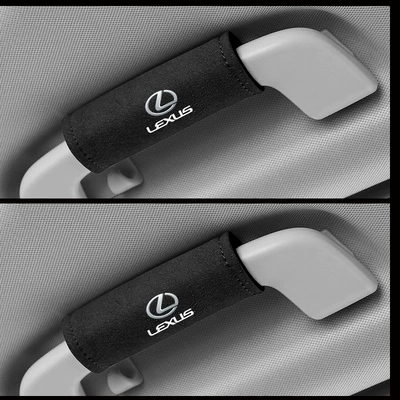 decoration Complete Collection: Sürətlər qutusu və əl tormozu başlıqları - a-pair-of-lexus-black-suede-pull-gloves