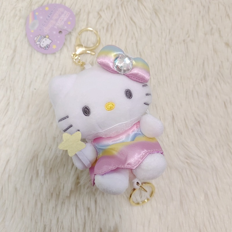 日本の猫人魚妖精ユニコーンペンダントぬいぐるみキーホルダーバッグペンダント|undefined