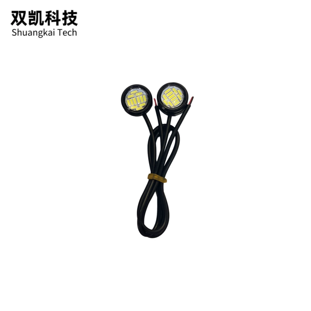 Автомобильный бычий глаз всегда яркий Eagle Eye Light Наклейка огни Автомобильный летающий свет декоративные огни Дневной свет всегда загорается Eagle Eye Light