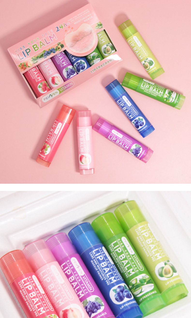 Fruit Scented Moisturising Lip Balm Set For Soft Hydrated Lips_voghion.com