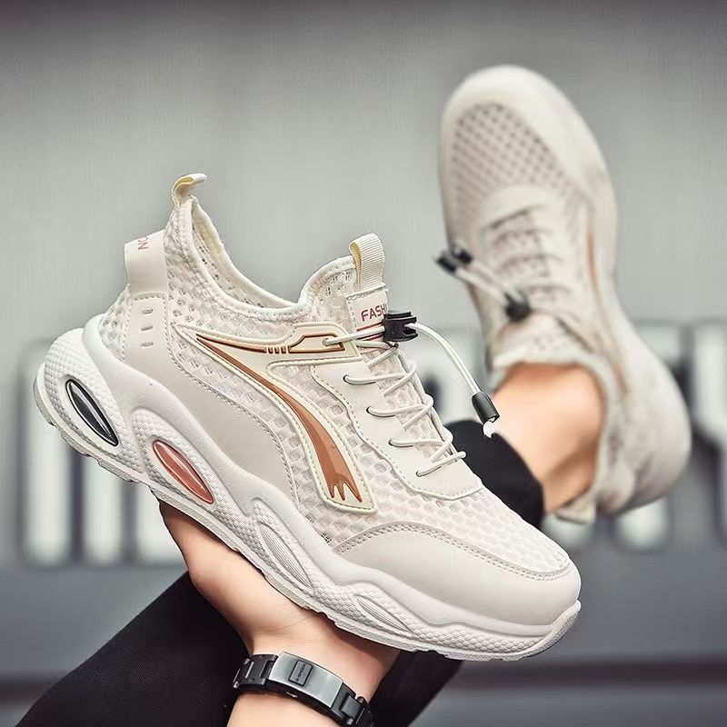 Sandalias de invierno para hombres huecos transpirables antideslizantes impermeables zapatos casuales de playa deportiva para hombres