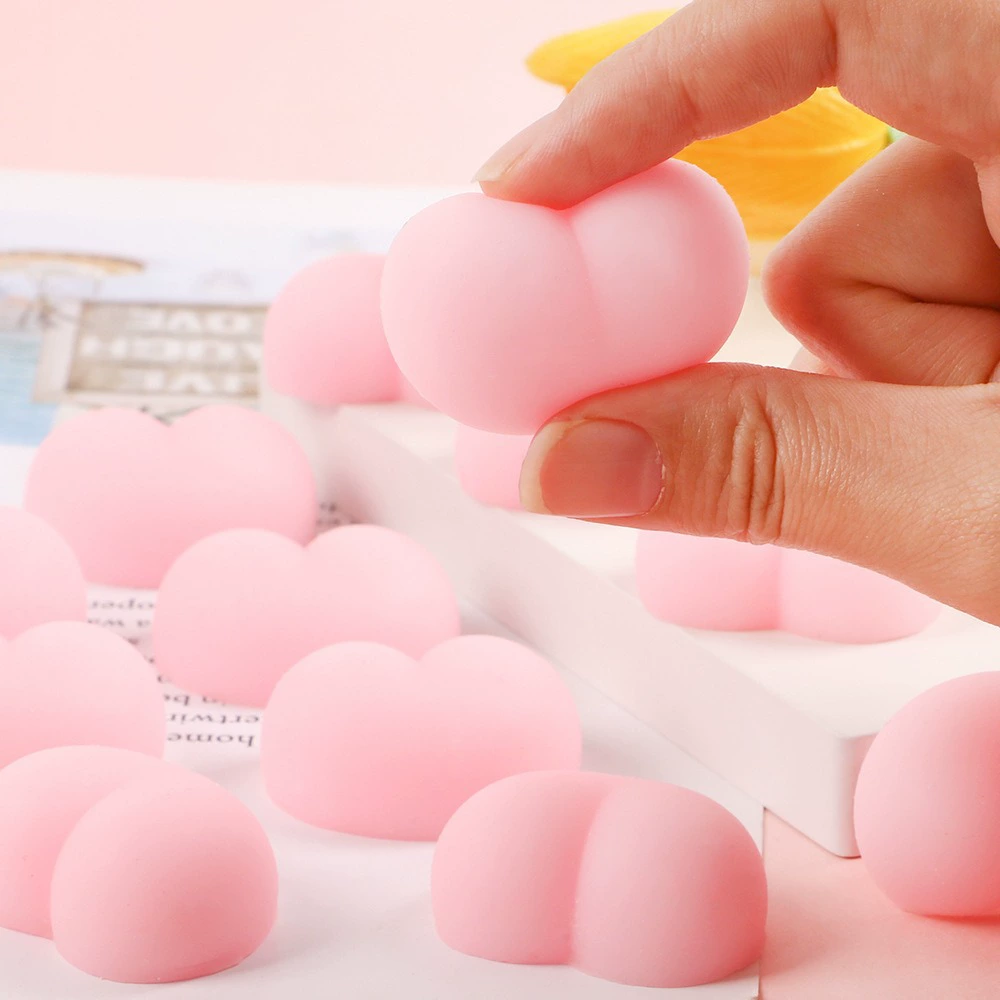 Супер милый приклад защемление музыка декомпрессия Xiaoxin приклад автомобильный чехол для телефона тип ручки аксессуары для предотвращения столкновений мягкие резиновые игрушки оптом