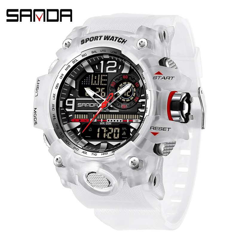 3133 [men's style] transparent white