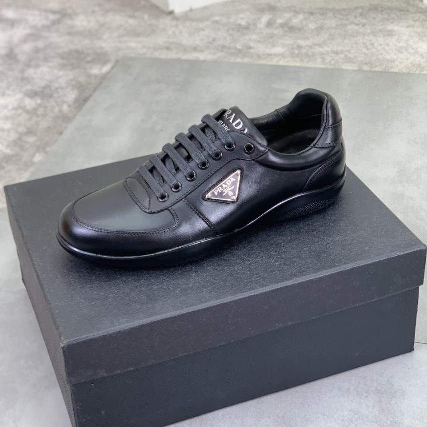 Genuine Leather Breathable Outdoor Sports Men's Shoes Versatile Korean Style Trendy Air Cushion Thick Sole Heightening Lightweight Business Casual Leather Shoes