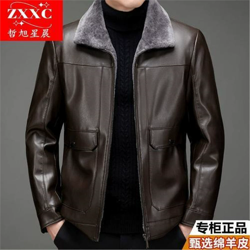 Winter warm jacket, set, increased thickness