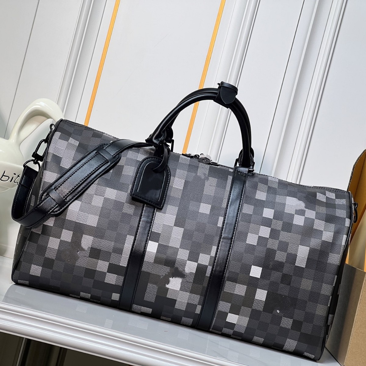 Premium Quality Bag Foreig Trade Cross-Border Lujia Keepall50 Travel Hadbag Large Capacity Gym Bag High-Quality Real Shot Guagdog_voghion.com