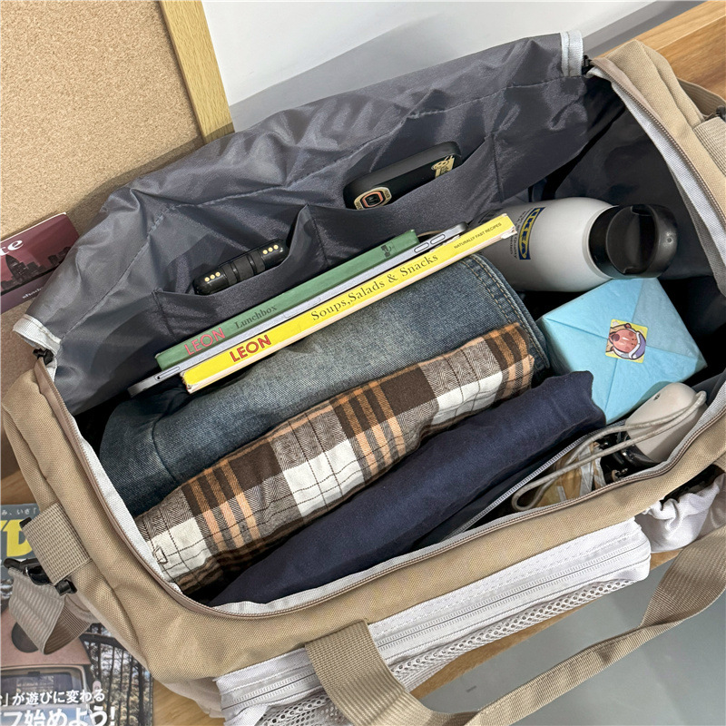 Bolsa de fitness transfronteriza otoño y invierno nueva bolsa de viaje de gran capacidad bolsa de separación seca y húmeda bolsa de equipaje de viaje de negocios bolsa de espera