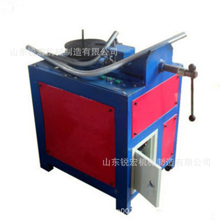 Dobladora de tubos de ángulo recto de plataforma de 90 grados Dobladora de tubos hidráulica CNC de 180 grados Dobladora de plataforma de tubos de acero de invernadero en forma de U