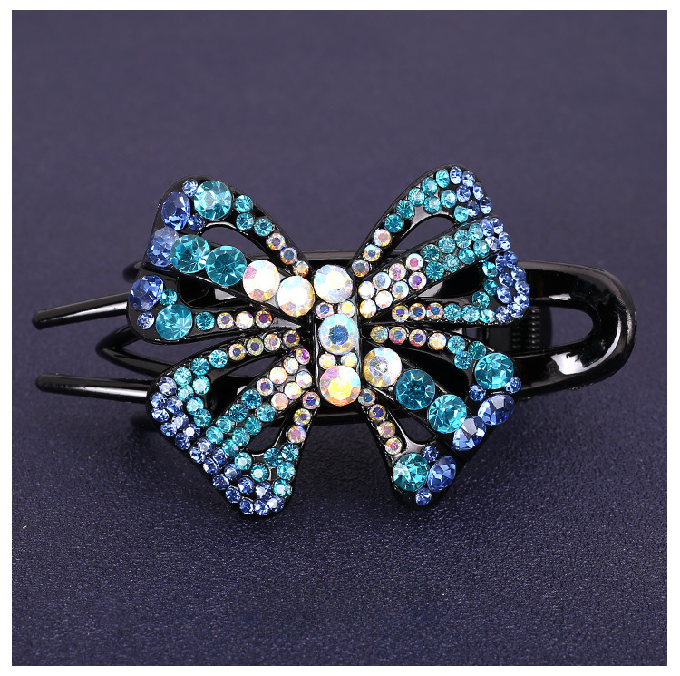 Molletta per capelli farfalla con strass accessorio retro donna_voghion.com
