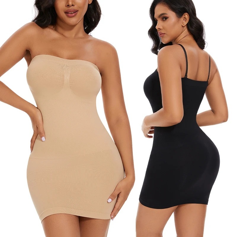 Cross-Border Hot-Selling Amazon Women's Shapewear Camisole, Seamless Dress That Wraps the Chest, Tightens the Abdomen, and Lifts the Hips Cross-Border Hot-Selling Amazon Women's Shapewear Camisole, Seamless Dress That Wraps the Chest, Tightens the Abdomen, and Lifts the Hips