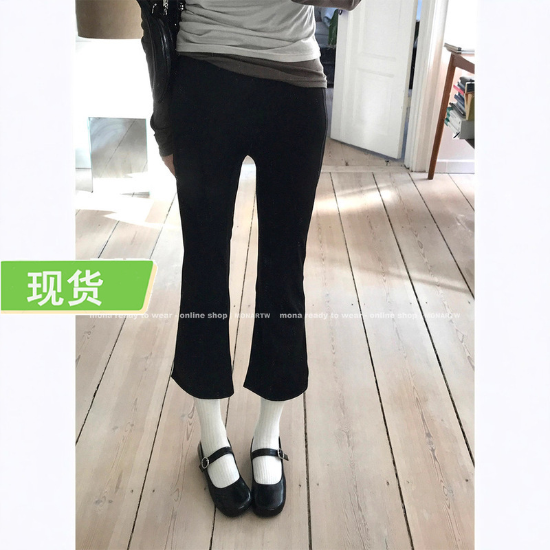Mona Stylish High-Waisted Yoga Pants with a Slight Flare and Cooling Effect for Petite Women, Suitable for Outerwear, 2025 New Model Mona Stylish High-Waisted Yoga Pants with a Slight Flare and Cooling Effect for Petite Women, Suitable for Outerwear, 2025 New Model