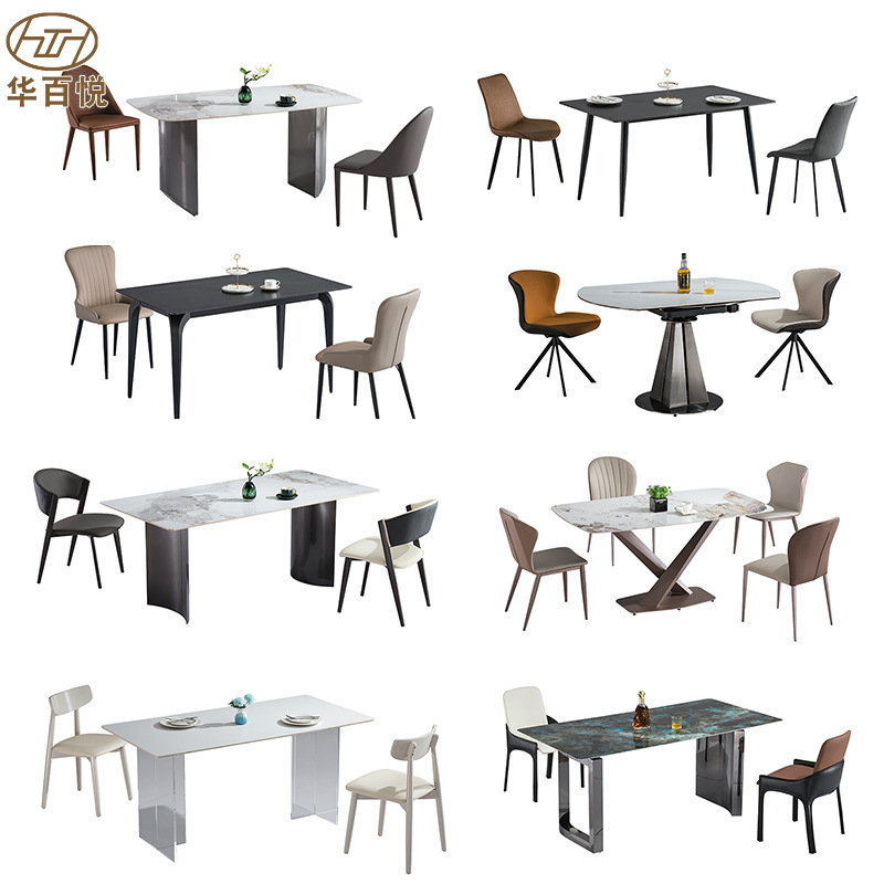 Slate Dining Table, Household Induction Cooker, Rectangular Dining Table, Commercial Restaurant Dining Table, Wholesale Custom Furniture Tabletop