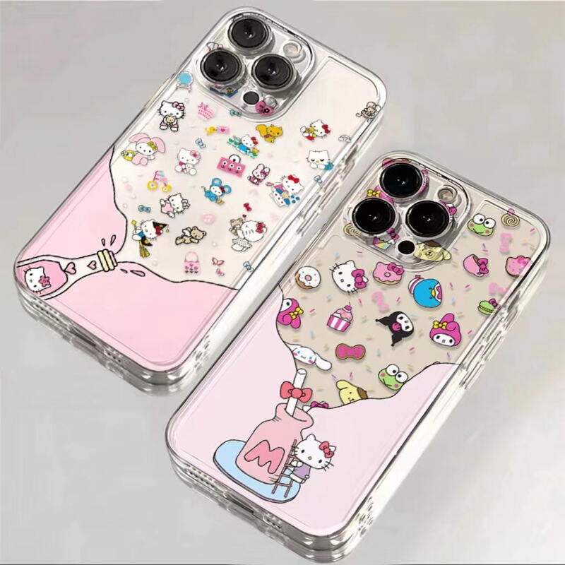 For Huawei Glory Phone Case iPhone16/15promax Wishing Bottle Xiaomi Apple 14 Soda Sanli