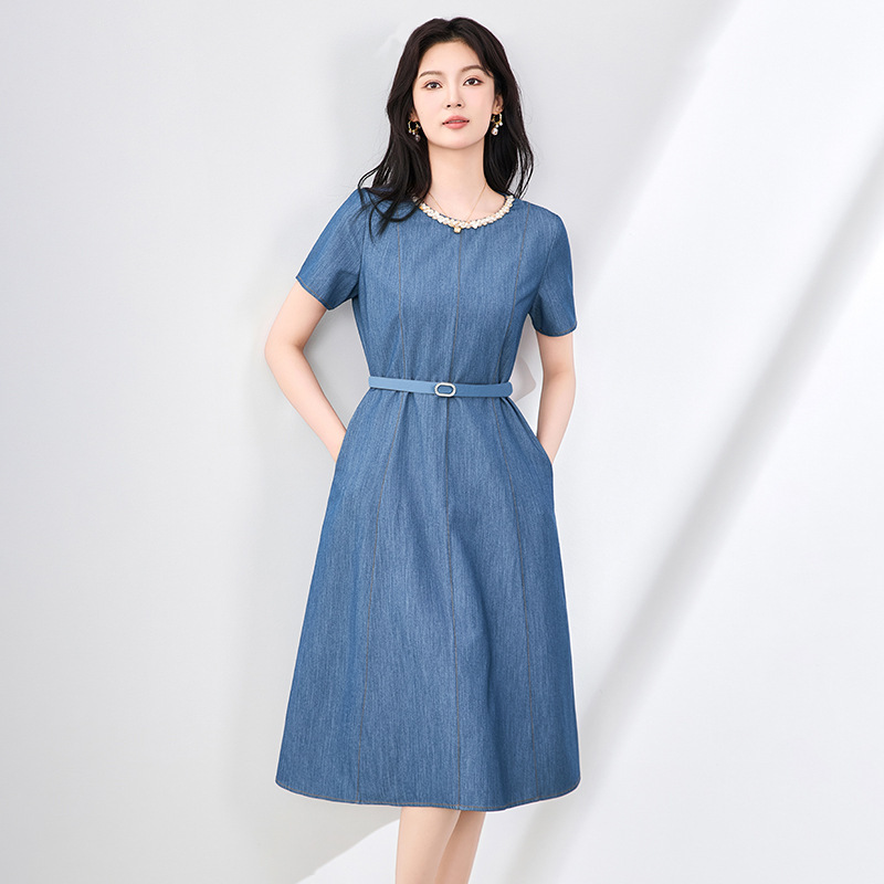Đầm maxi nữ thắt eo mùa hè — 2415707 - Hạnh Phúc chi tiết 5
