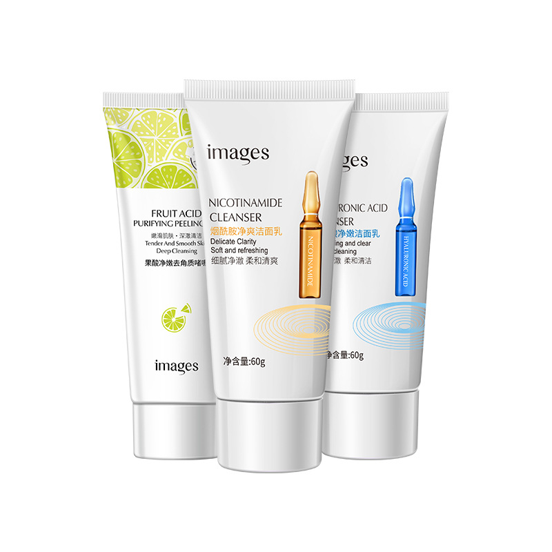 Exfoliante facial con ácido de frutas – limpieza profunda y textura suave para cuidado diario de la piel