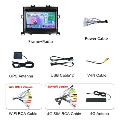 Car display: Alphard Navigation Gps Reversing