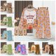 Kapibala Children's Pajamas Boys Middle and Big Children Women's Long Sleeve Trousers Girls Cartoon Capybara Home Clothes suit