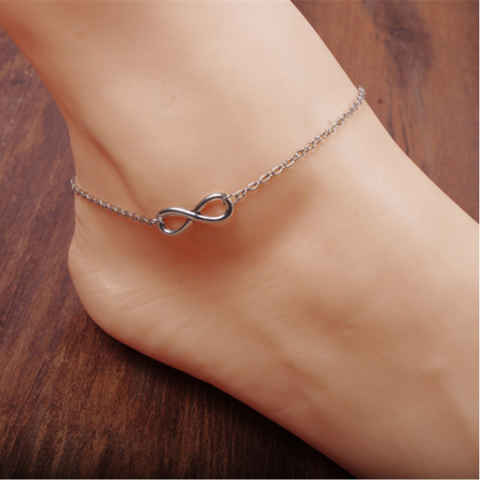 Vacation Devil's Eye Butterfly Alloy Plating Anklet display picture 6