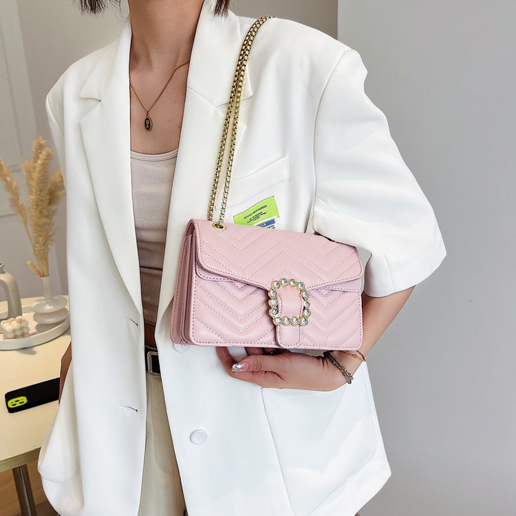 2023 verano nuevo bolso de hombro crossbody pequeño bolso cuadrado bolsa de hombro tamaño libre costura