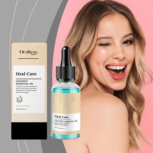 Oralhoe Coconut Mouthwash Gentle Care Gum Cleansing Stains Residual Fresh Breath Oral Care