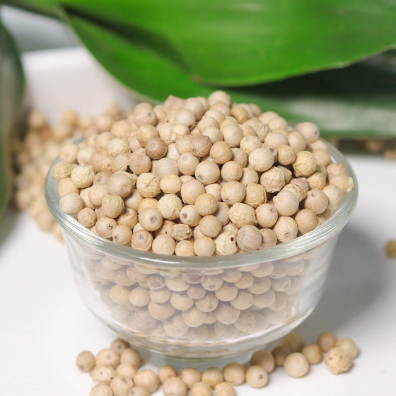 Qiaoyuntang White Pepper 210g/Canned Farm White Pepper Granules Large Material Commercial Household Western Seasoning