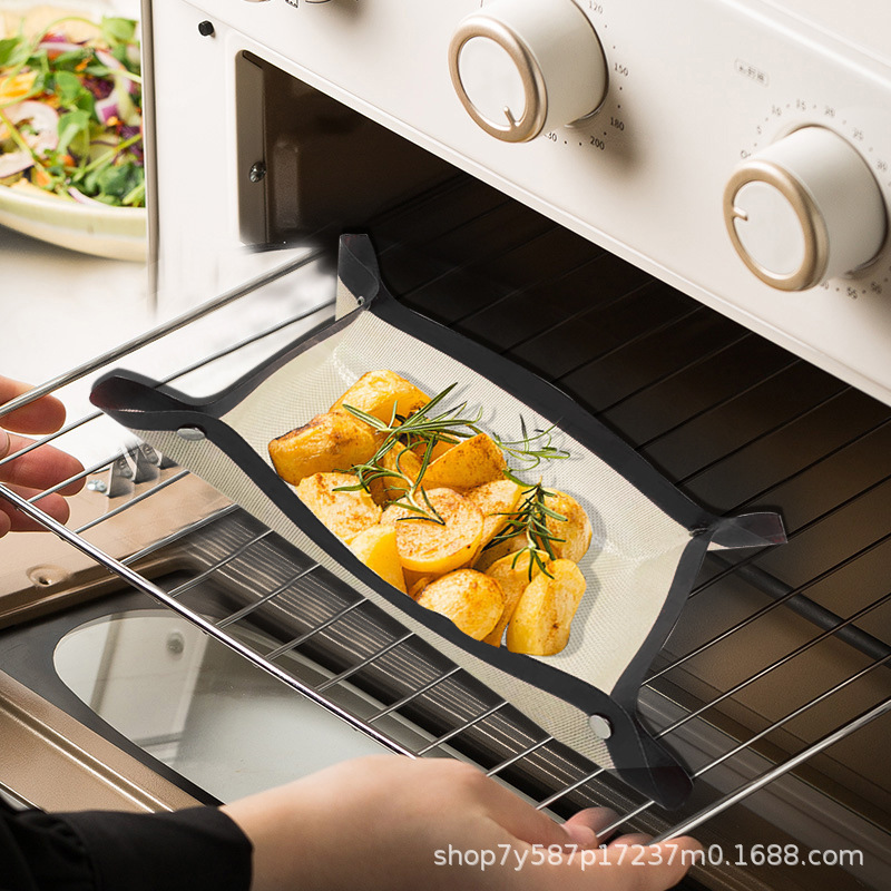 シリコンベーキングマットボタン付きオーバーフロー防止オーブンベーキングマット焼きチキンマットbaking matベーキングツールマカロンマット|undefined