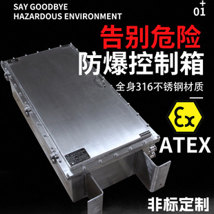 Sanhe Atex Explosion-Proof Junction Box, Anti-Corrosion Distribution Box for Hazardous Chemical Environments, Control Box for Oil Fields and Chemicals, Eu Recognized