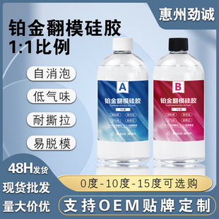 Translucent Platinum Mold Silicone DIY Hand Model Ab Glue Aromatherapy Candle Mold Gypsum Mold Glue Wholesale