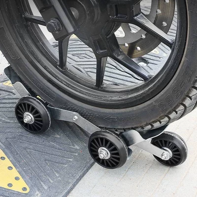 swivel wheel, tire puncture self-rescue – Təkər hərəkət platforması