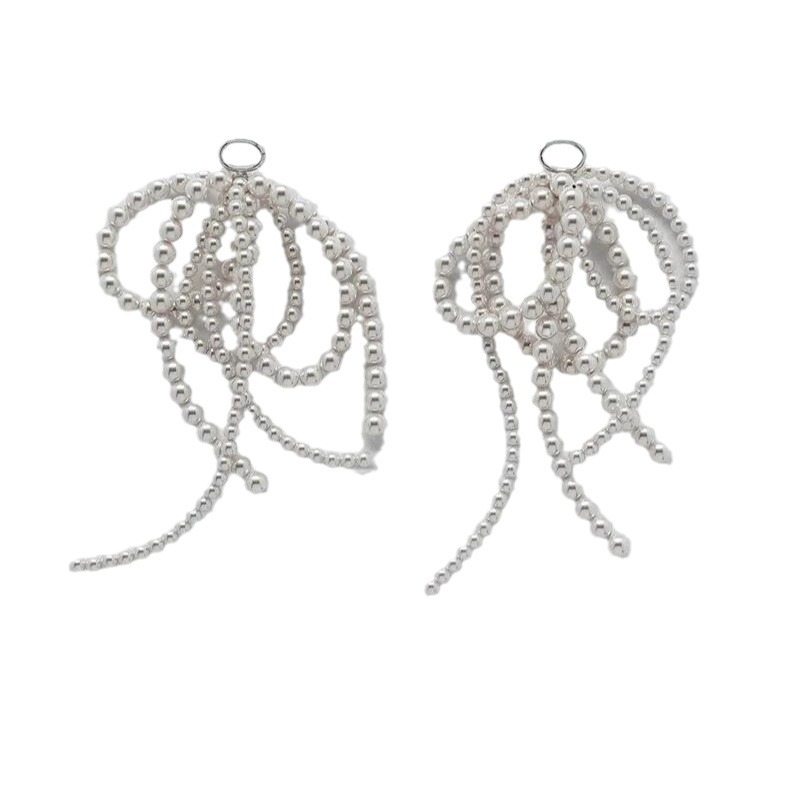 Todos los tipos de perlas coreanas botones de zapatos arco de perlas zapatos accesorios de zapatos de flores botones zapatos deportivos decoración mujer