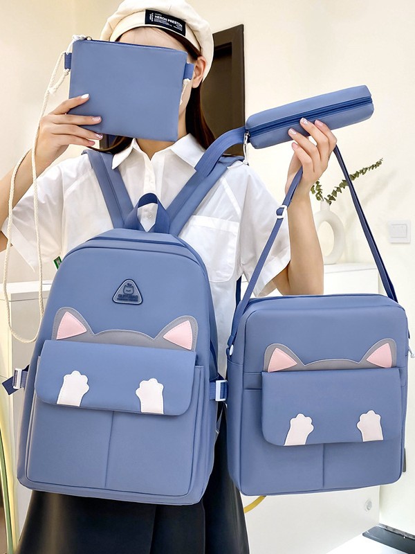 Mochila ligera de cuatro piezas de gran capacidad de Amazon para hombres y mujeres